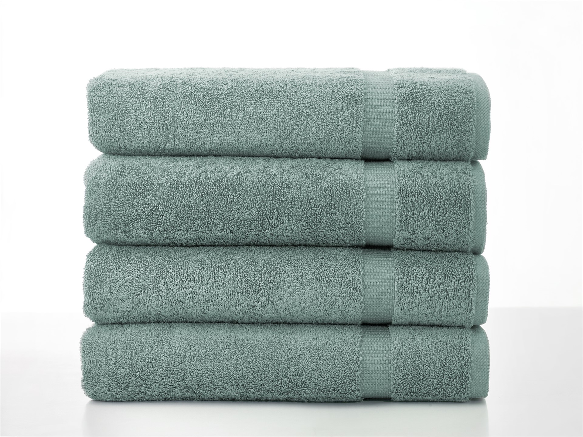 Bath Towel Set, 4-Piece 100% Turkish Cotton Bath Towels, 27 x 54 in. S